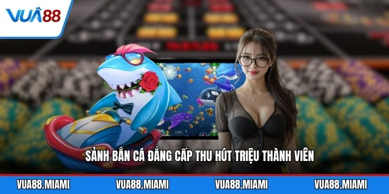 Bắn cá 4 Sảnh bắn cá đẳng cấp thu hút triệu thành viên