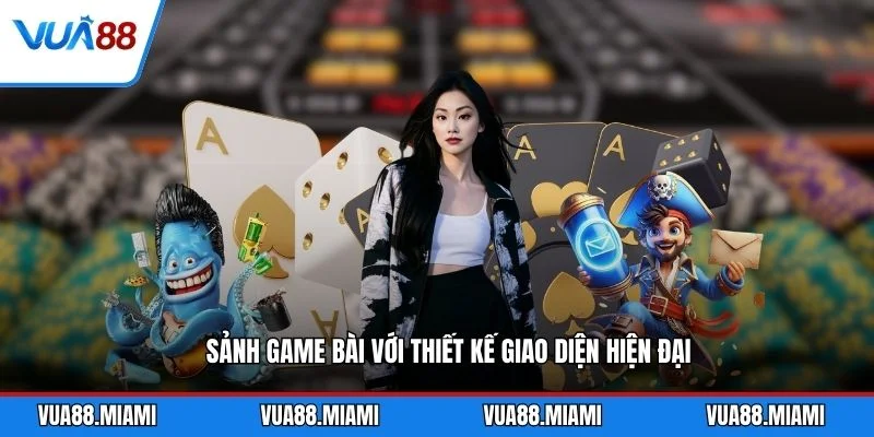 Game Bài 4 Sảnh game bài với thiết kế giao diện hiện đại